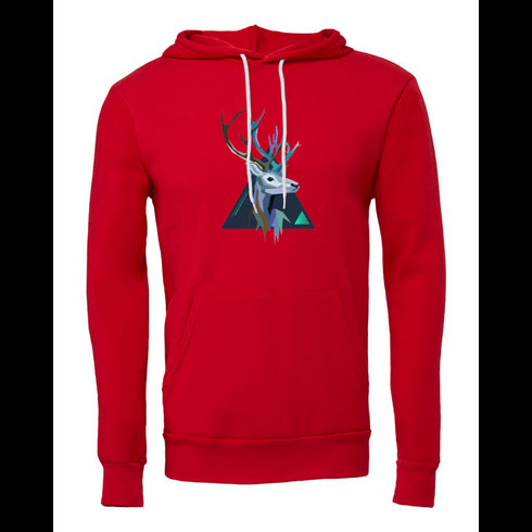 Reindeer Bella canvas hoodie 3719